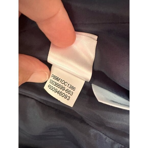 Le Suit Women's Blazer Jacket Size 4 Chambray Blue 3-Buttons Career Officewear‎ - Picture 9 of 9